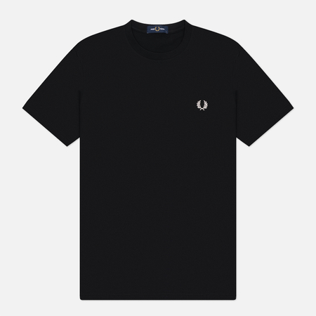 Мужская футболка Fred Perry Bold Branding Regular, цвет чёрный, размер XXL
