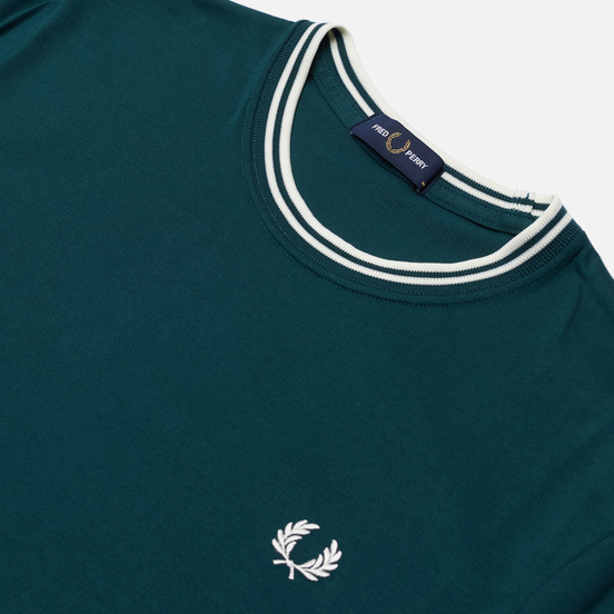 Мужская футболка Fred Perry Twin Tipped Petrol Blue