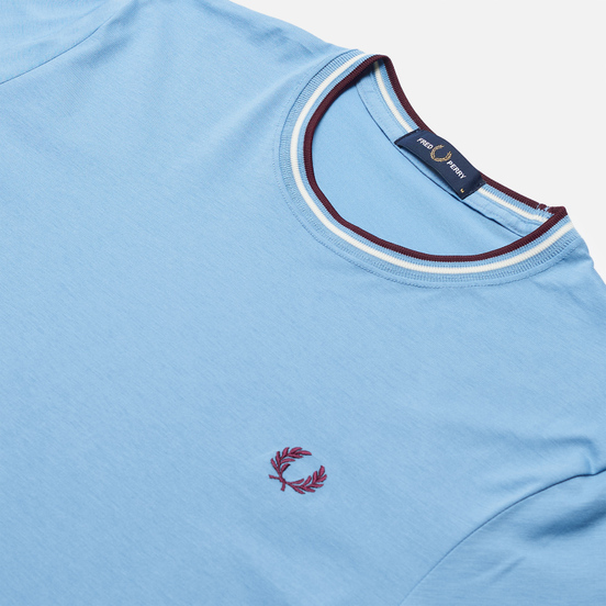Мужская футболка Fred Perry Twin Tipped Sky