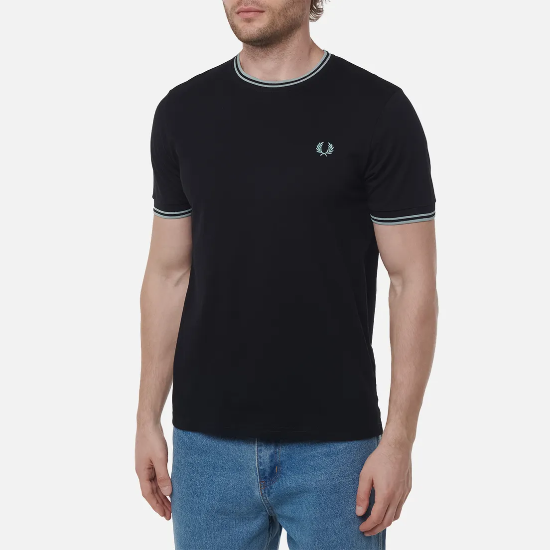 Fred Perry Мужская футболка Twin Tipped