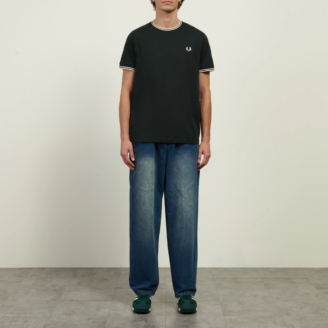 Fred Perry Мужская футболка Twin Tipped