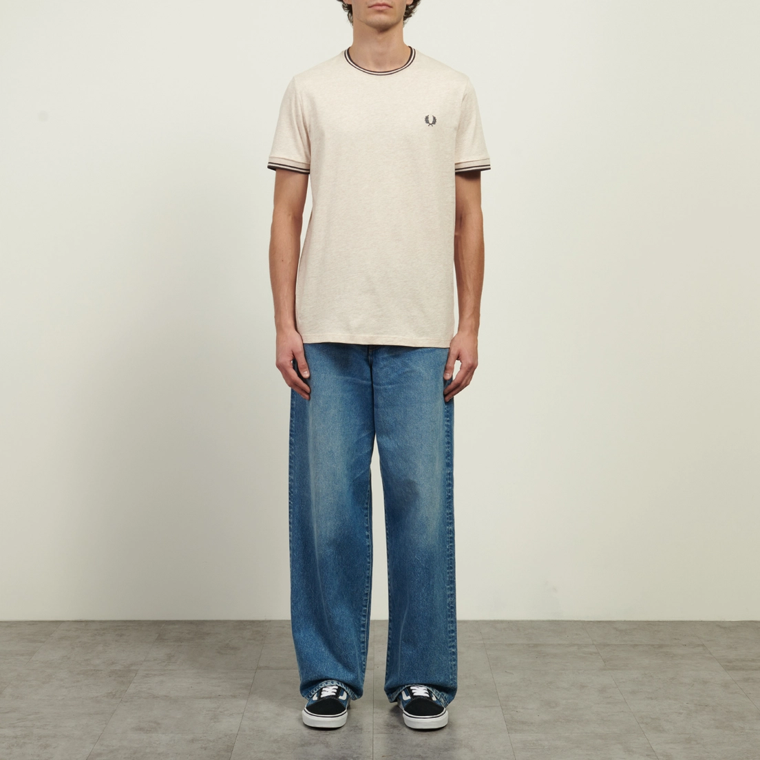 Fred Perry Мужская футболка Twin Tipped