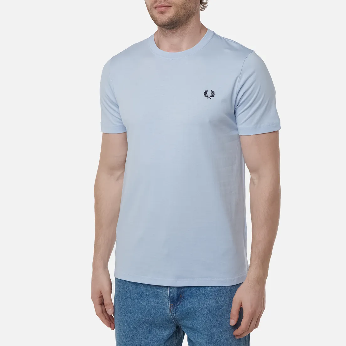 Fred Perry Мужская футболка Crew Neck