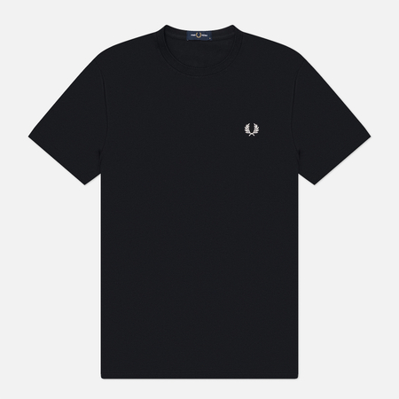 Мужская футболка Fred Perry Crew Neck Regular, цвет чёрный, размер L