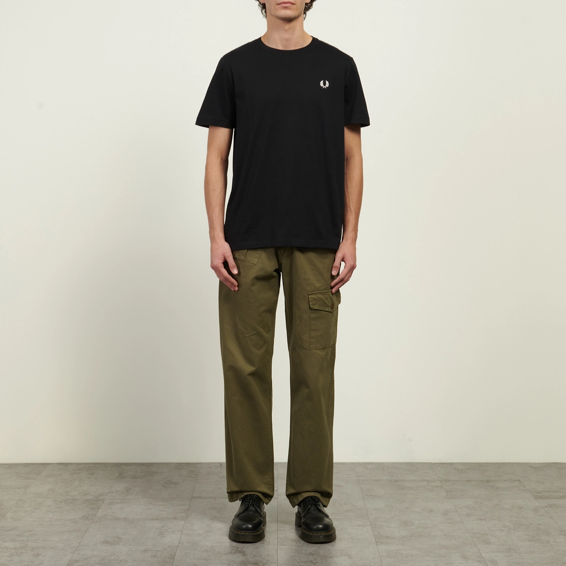 Fred Perry Мужская футболка Crew Neck Regular