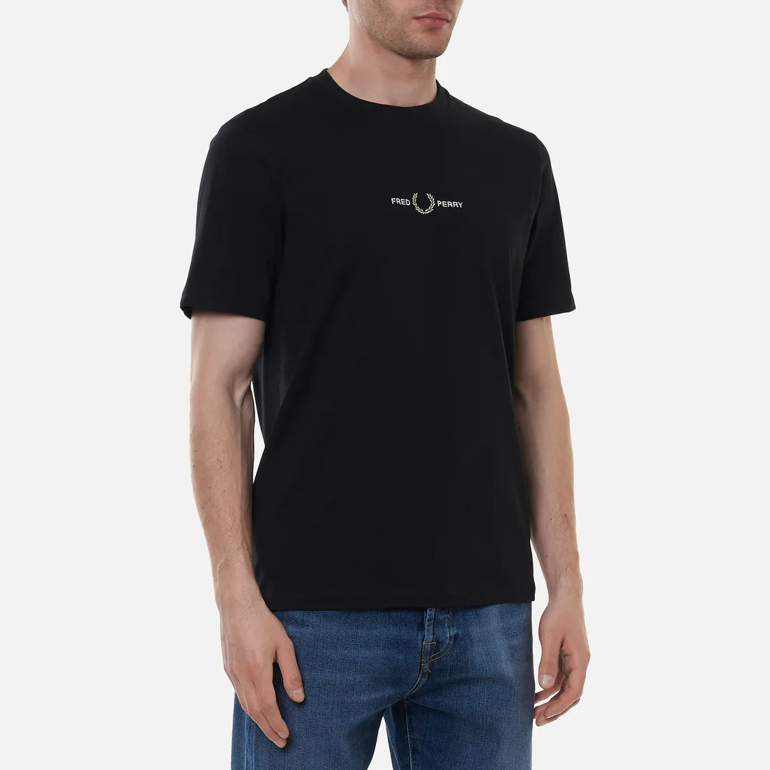 Fred Perry Мужская футболка Embroidered