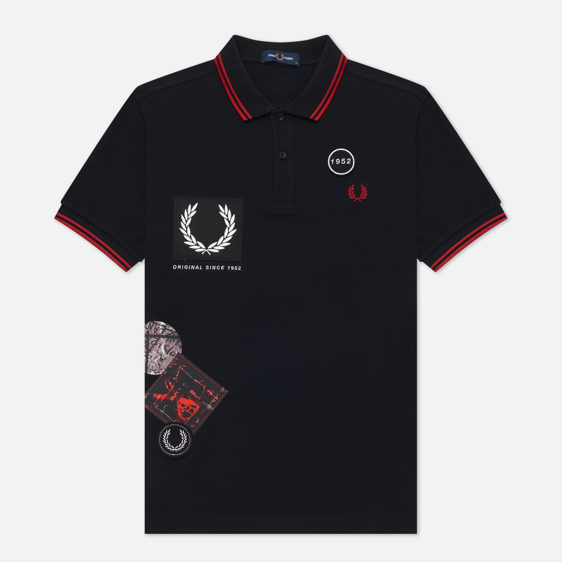 Fred Perry Мужское поло Graphic Applique