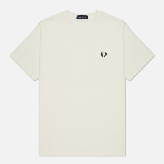 Мужская футболка Fred Perry Towelling Snow White