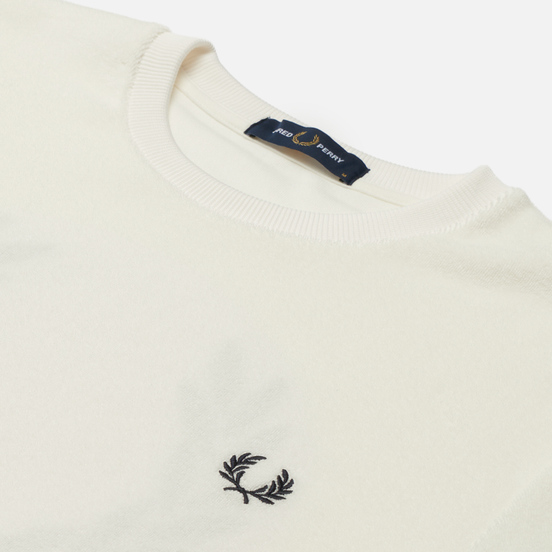 Мужская футболка Fred Perry Towelling Snow White