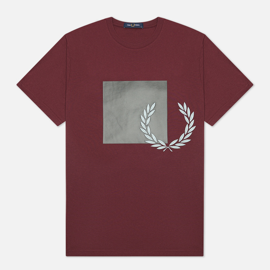 Мужская футболка Fred Perry Tonal Graphic Mahogany