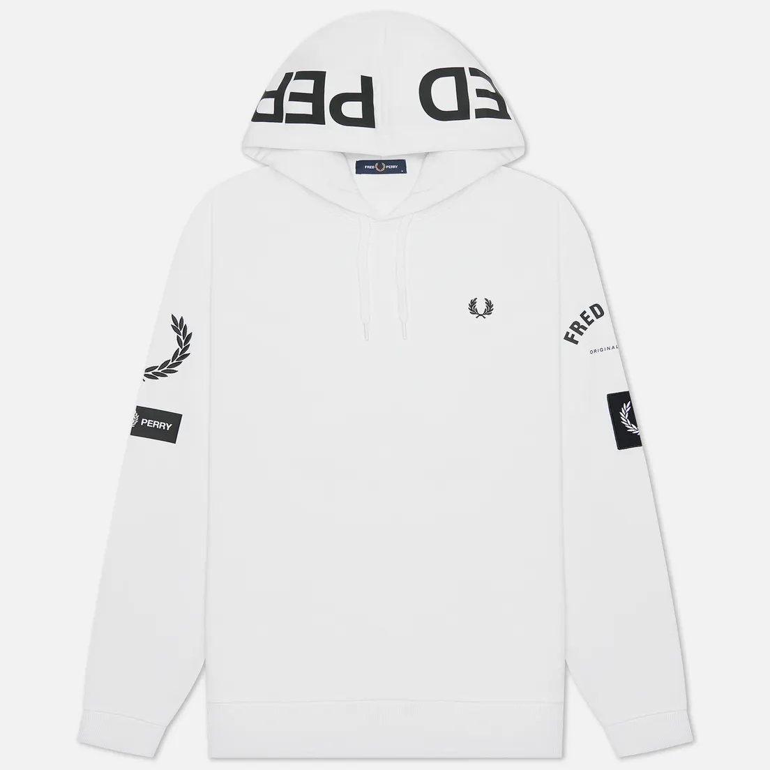 Fred Perry Мужская толстовка Bold Branding Hoodie