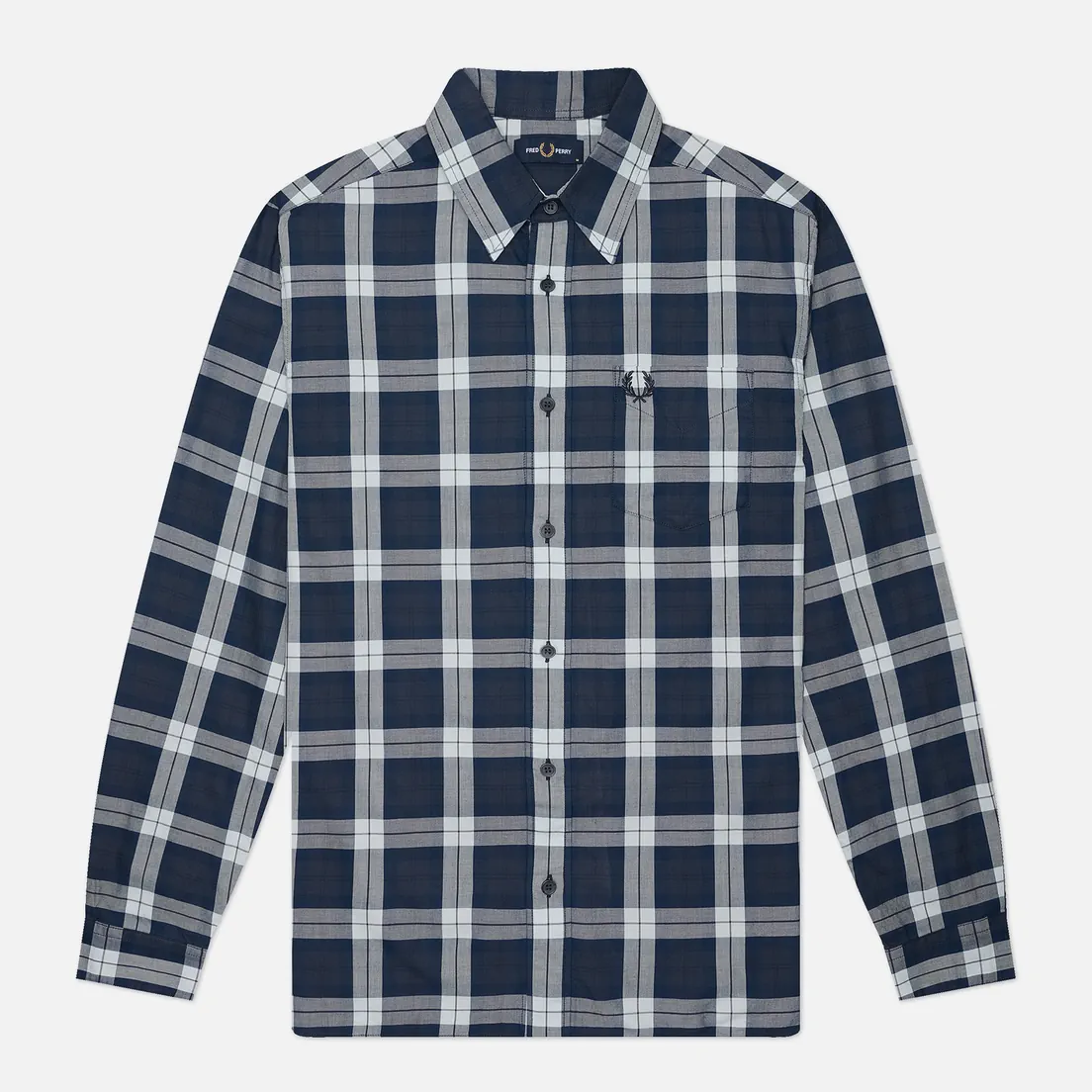 Fred Perry Мужская рубашка Tartan Twill