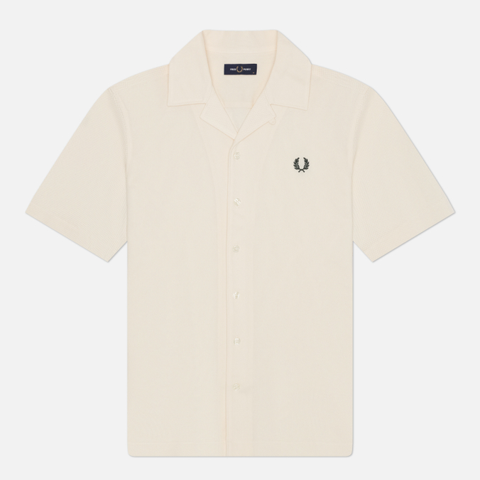 Мужская рубашка Fred Perry Compress Mesh Revere Collar