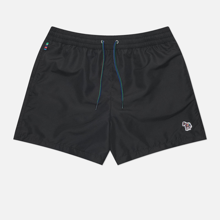  Brandshop Мужские шорты Paul Smith Zebra Logo Swim, цвет чёрный, размер S
