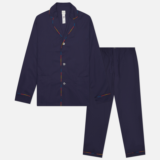 Мужская пижама Paul Smith Artist Stripe Trim Cotton