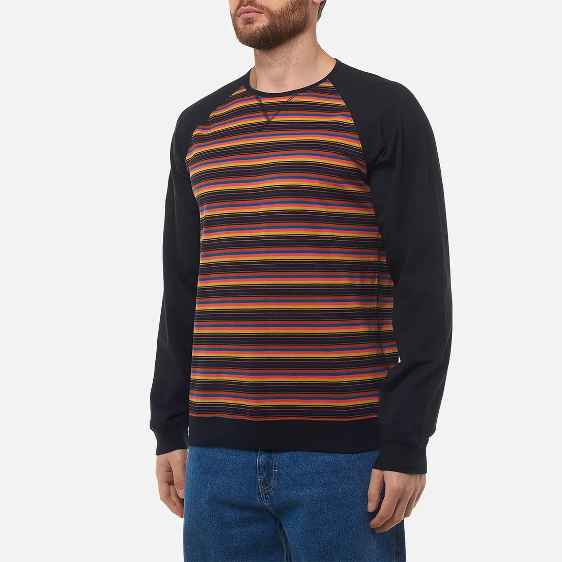 Paul Smith Мужской лонгслив Andy Artist Stripe