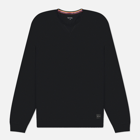 Мужской лонгслив Paul Smith Jersey Cotton Lounge Top, цвет чёрный, размер S