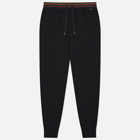 Мужские брюки Paul Smith Cotton Artist Stripe Lounge, цвет чёрный, размер M
