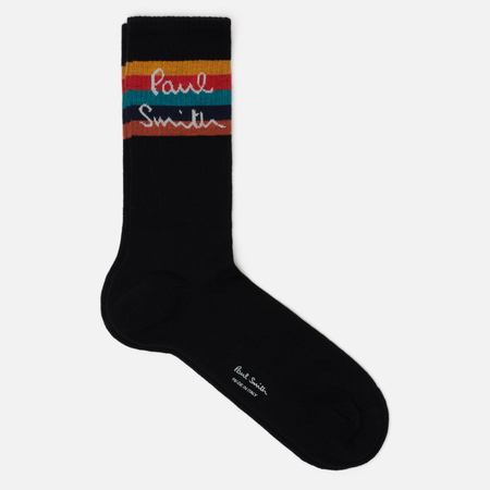   Brandshop Носки Paul Smith Artist Stripe Logo, цвет чёрный, размер 40-46 EU