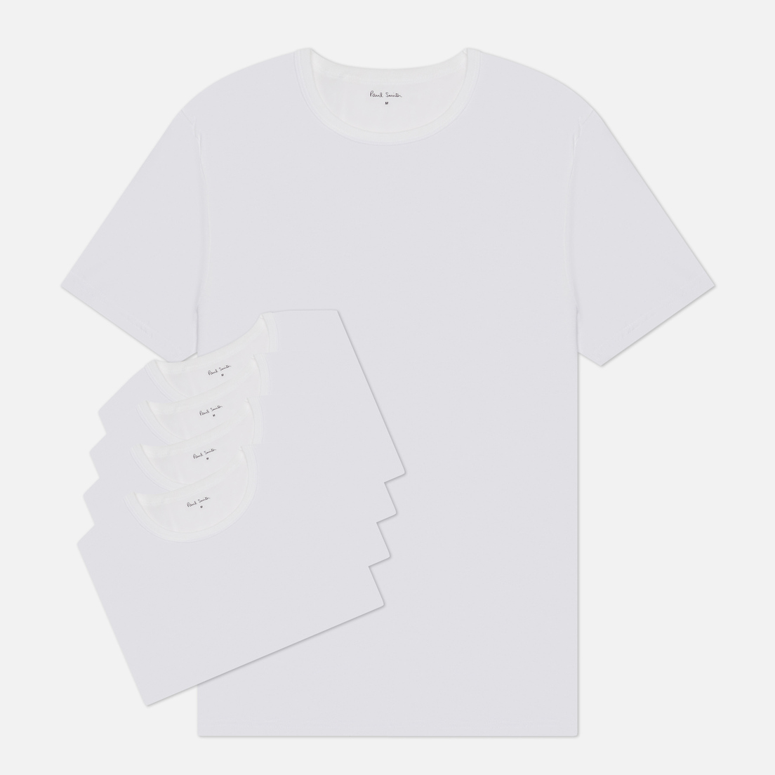 Paul Smith Комплект мужских футболок Crew Neck 5-Pack