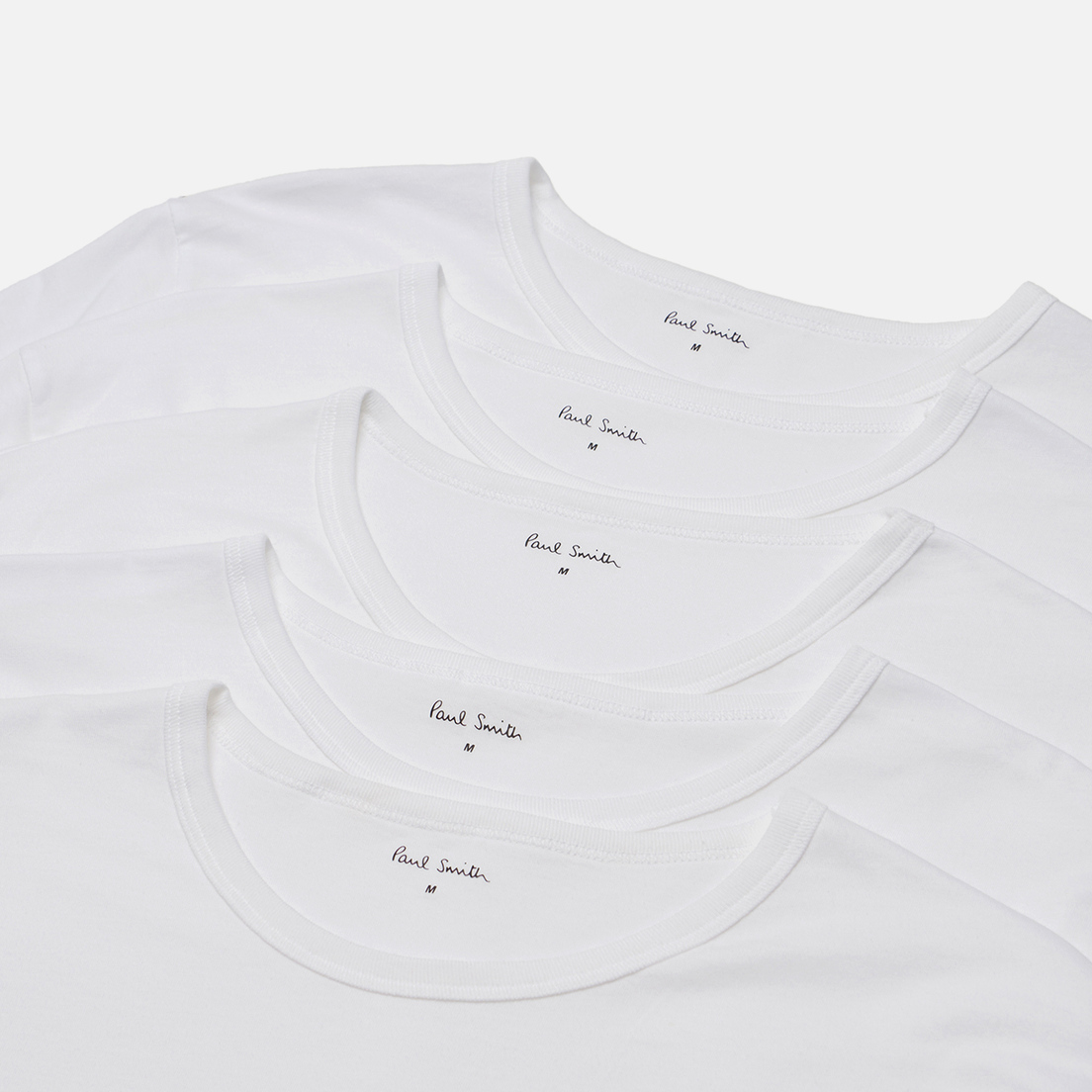 Paul Smith Комплект мужских футболок Crew Neck 5-Pack