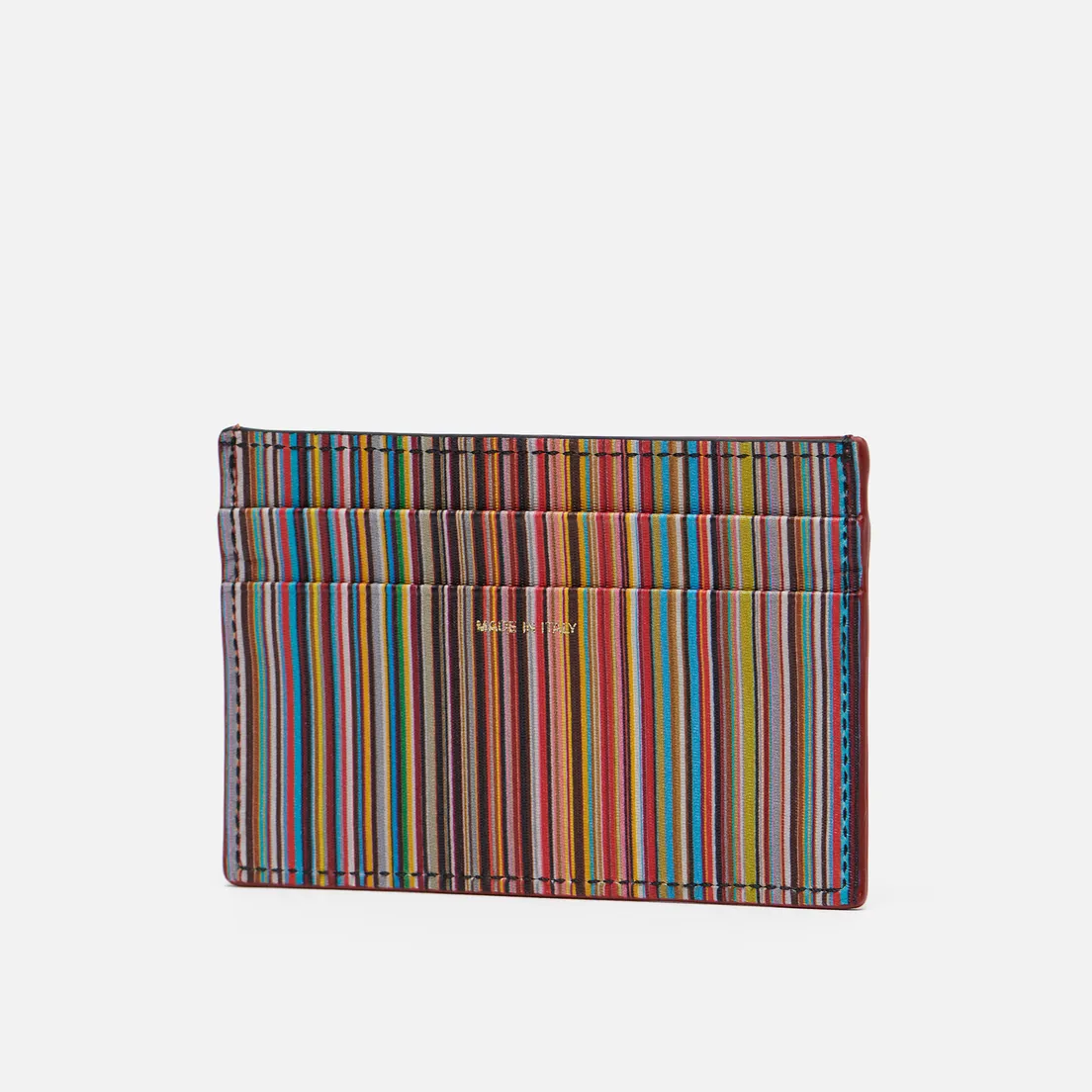 Paul Smith Держатель для карт Signature Stripe Leather