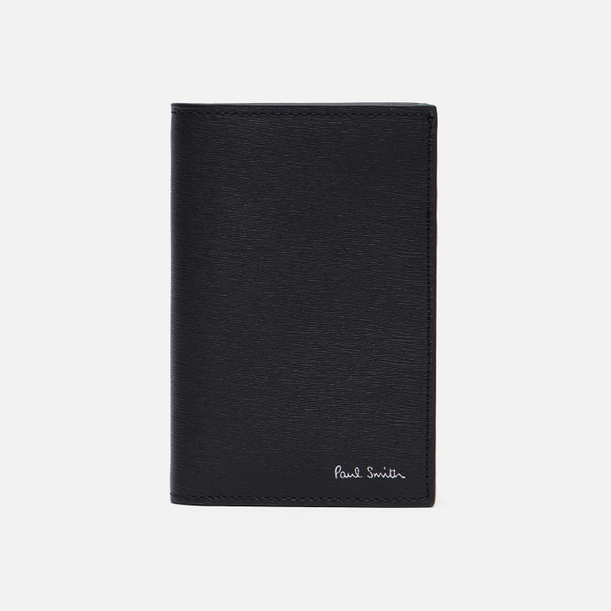 Кошелек Paul Smith Straw-Grain Embossed Leather Contrast