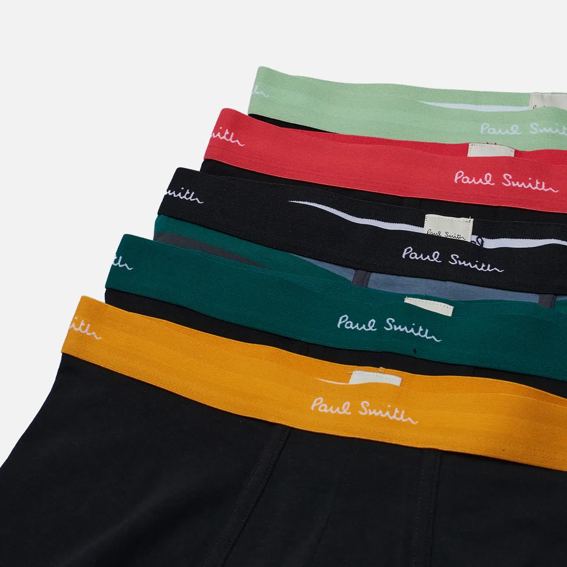 Paul Smith Комплект мужских трусов Artist Stripe Mixed Boxer 5-Pack