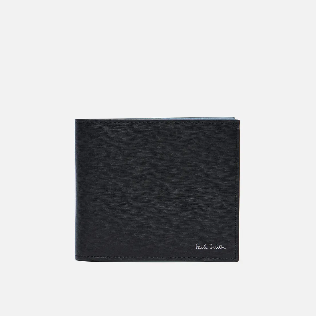 Paul Smith Кошелек Straw-Grain Embossed Leather Contrast Billfold
