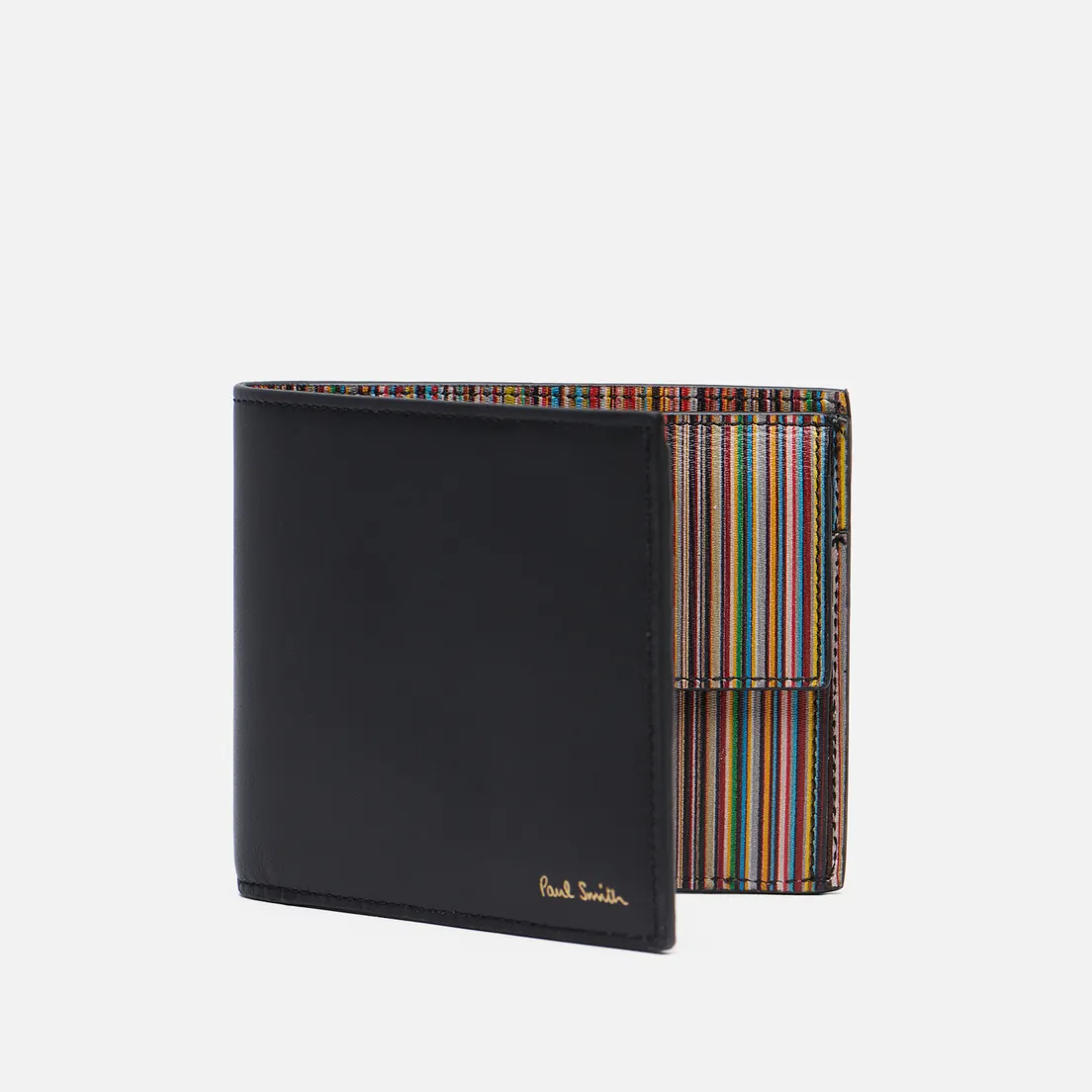 Paul Smith Кошелек Signature Stripe Leather Billfold Coin