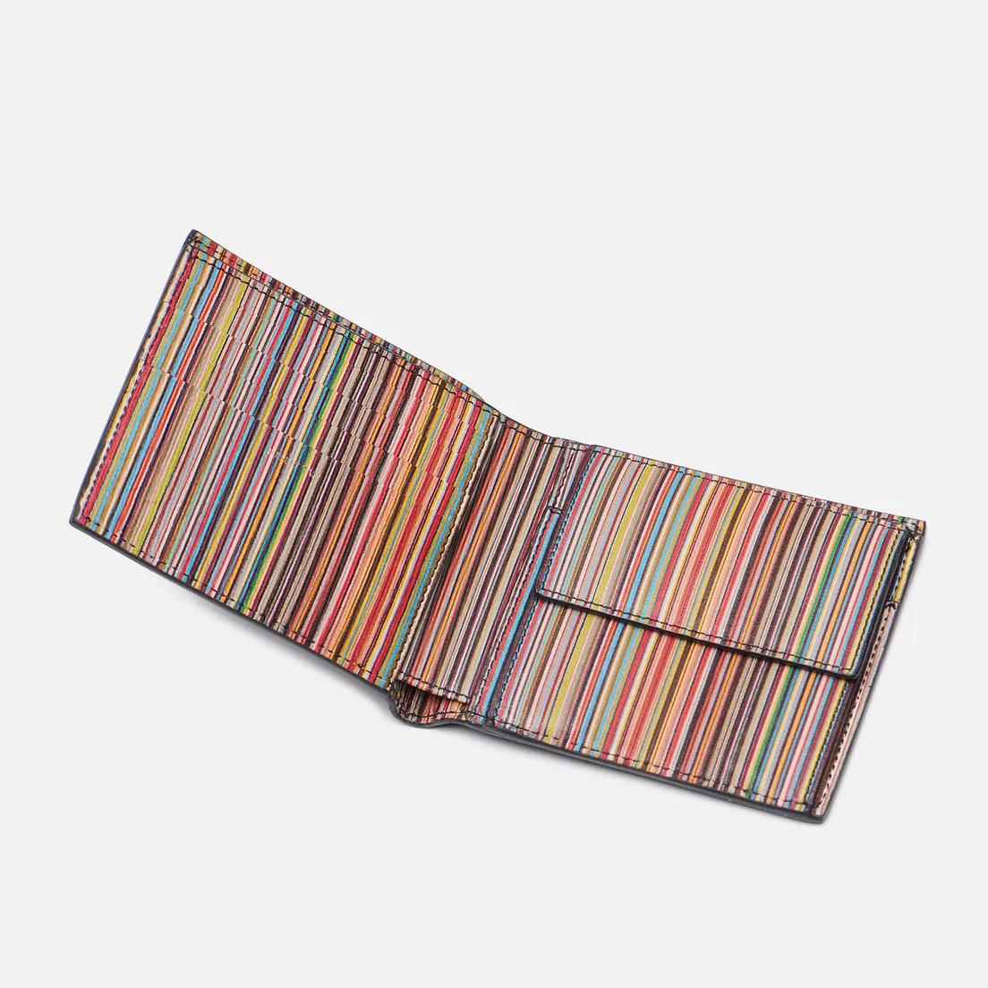 Paul Smith Кошелек Signature Stripe Leather Billfold Coin