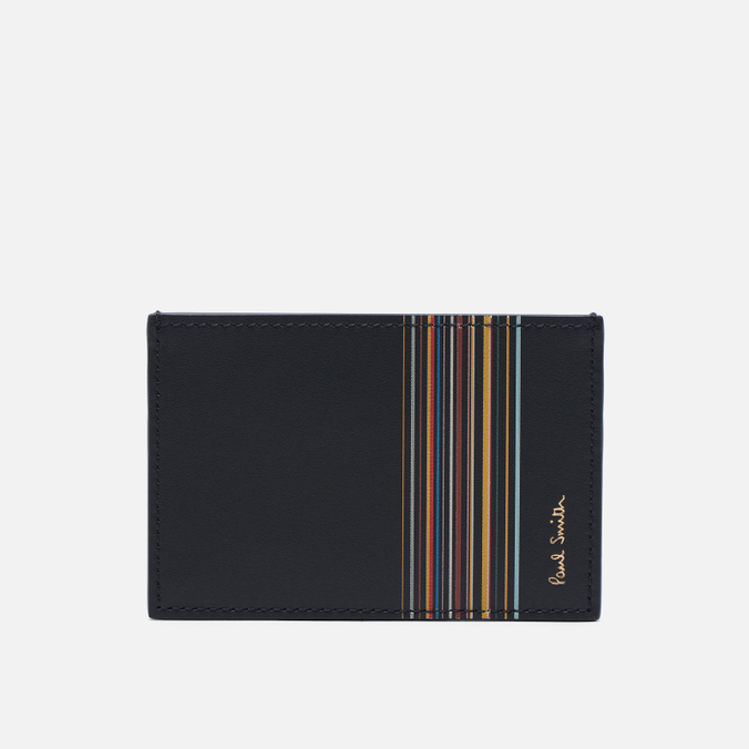 Держатель для карт Paul Smith Leather Signature Stripe Block