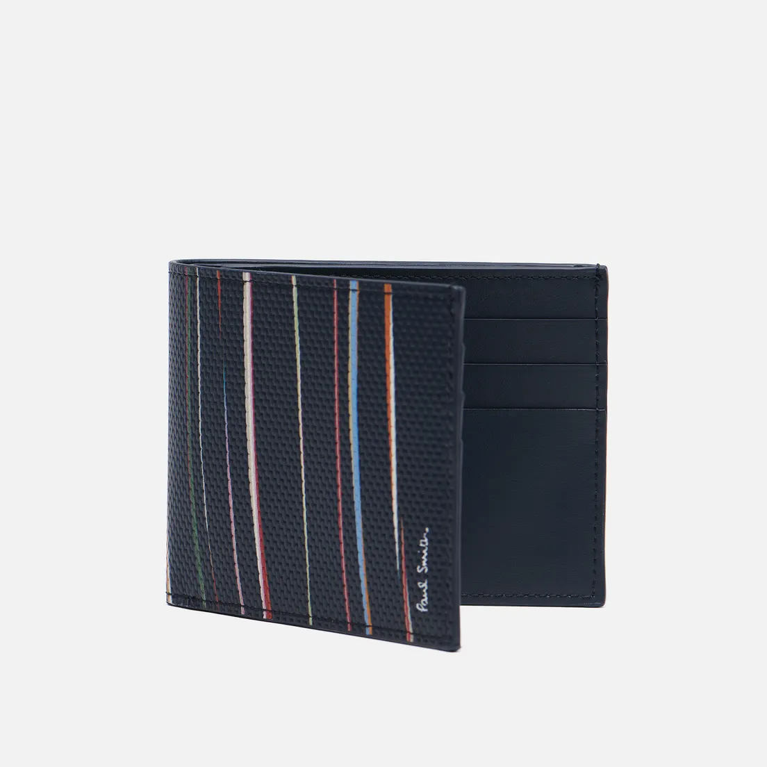 Paul Smith Кошелек Signature Stripe Pinstripe Leather Billfold