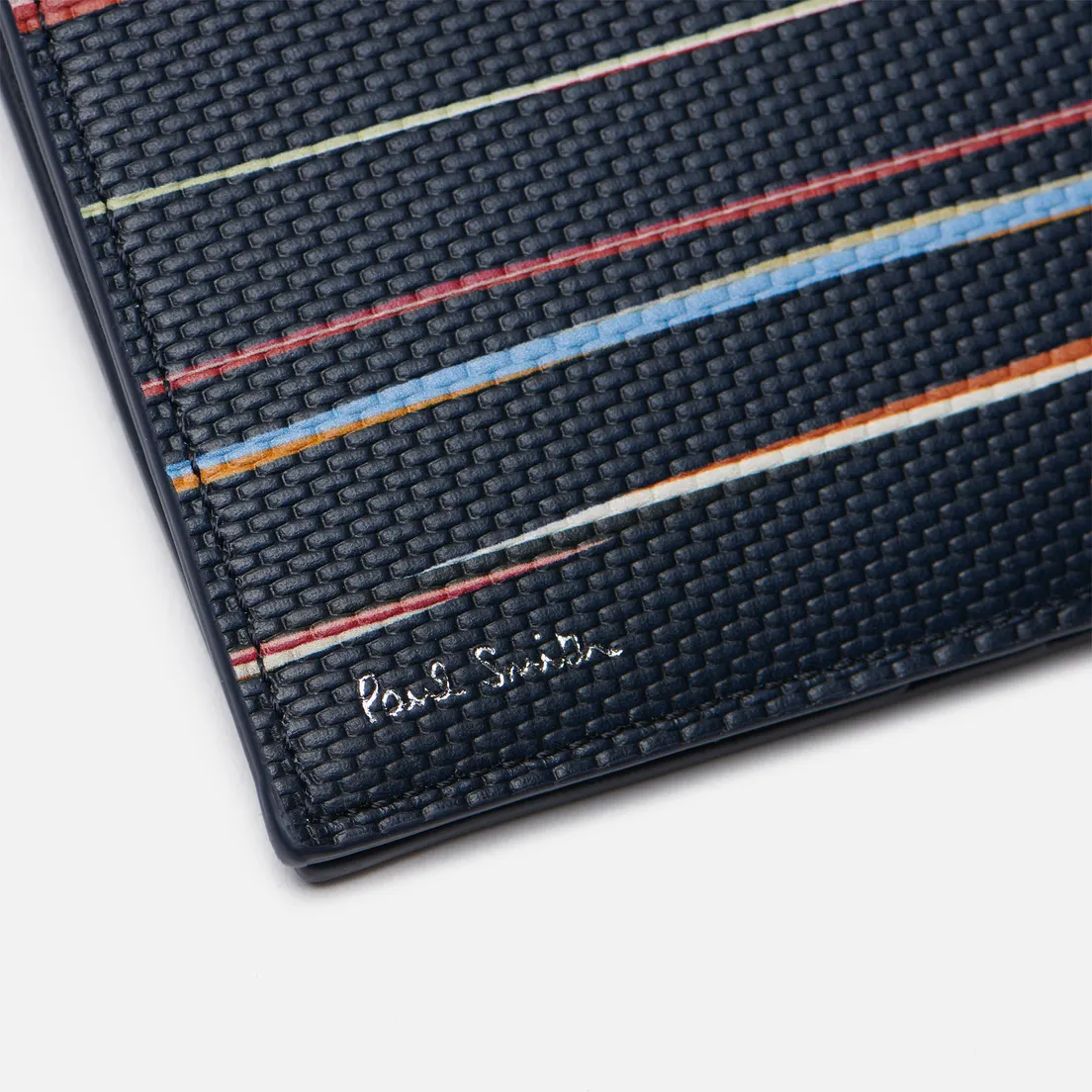 Paul Smith Кошелек Signature Stripe Pinstripe Leather Billfold