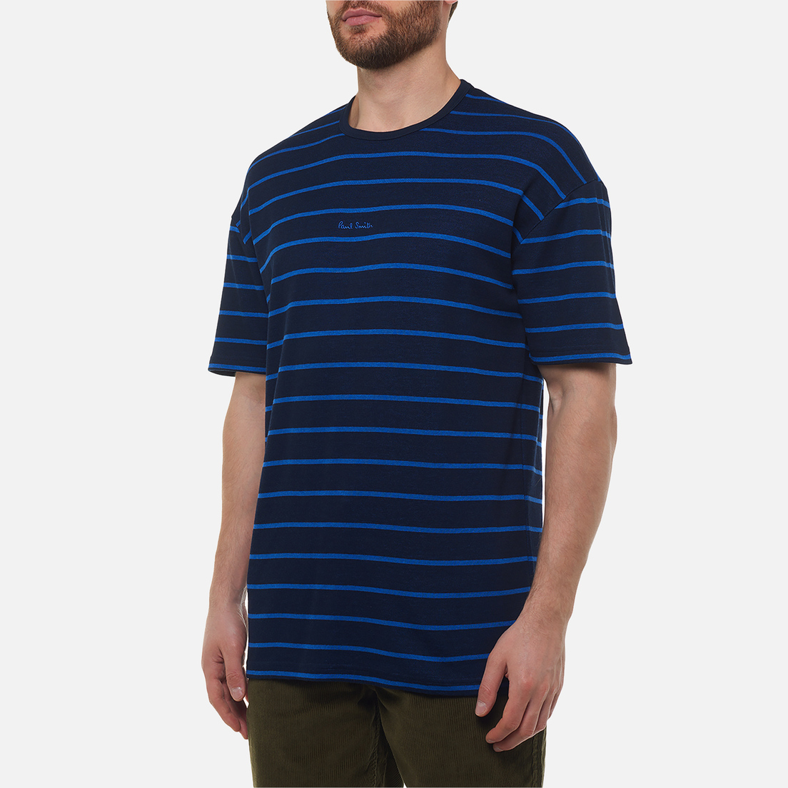 Paul Smith Мужская футболка Relax Logo Stripe