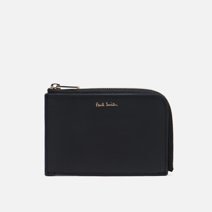 Держатель для карт Paul Smith Signature Stripe Zip Leather