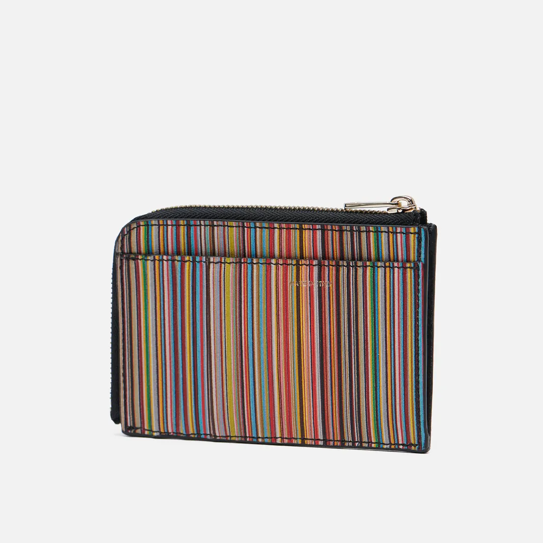 Paul Smith Держатель для карт Signature Stripe Zip Leather