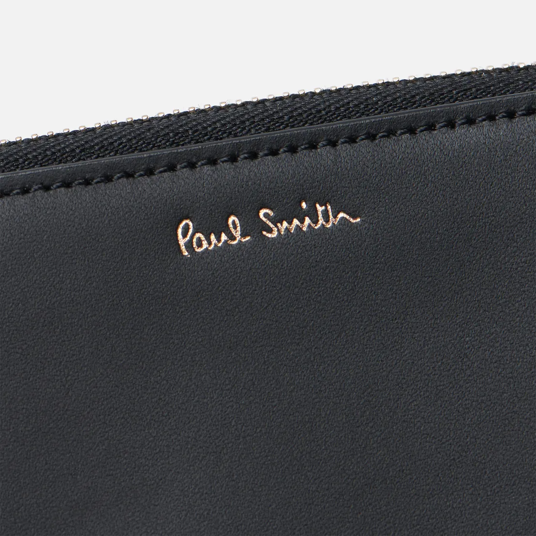 Paul Smith Держатель для карт Signature Stripe Zip Leather