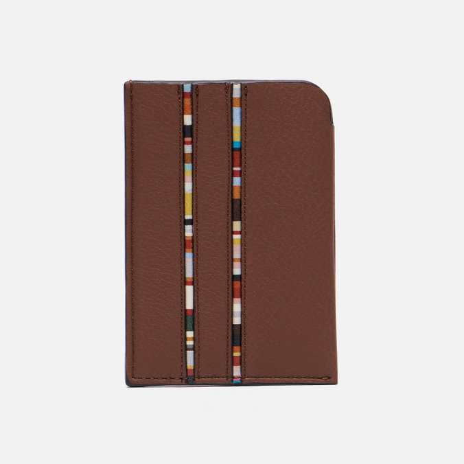 Держатель для карт Paul Smith Signature Stripe Piping Leather