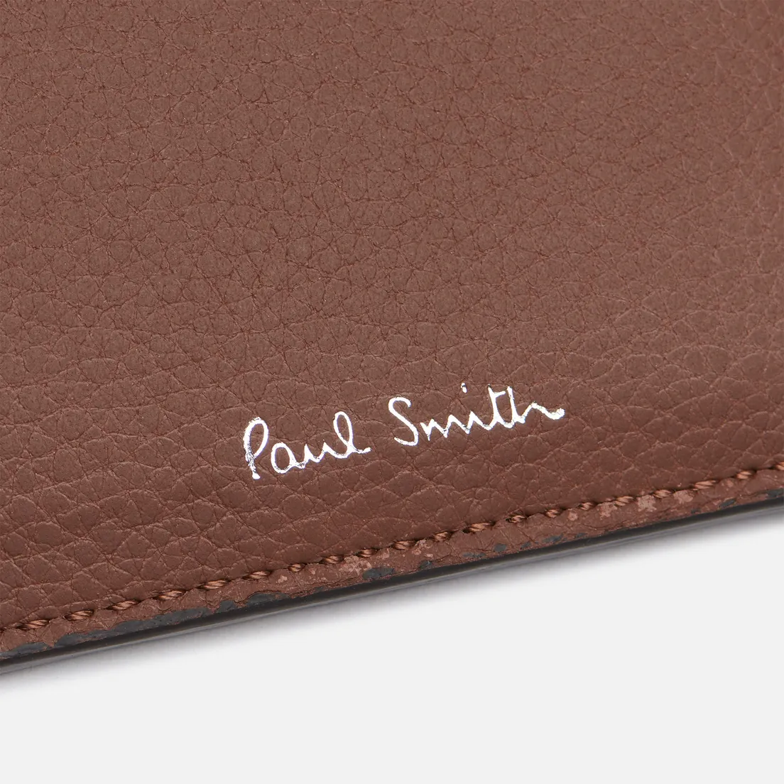 Paul Smith Держатель для карт Signature Stripe Piping Leather