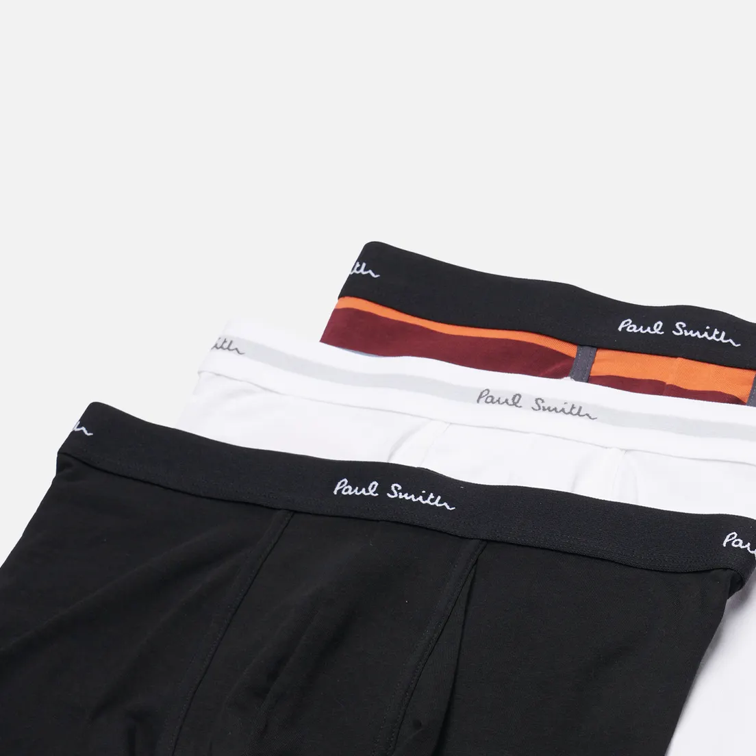 Paul Smith Комплект мужских трусов Organic Cotton Artist Stripe Boxer Briefs 3-Pack