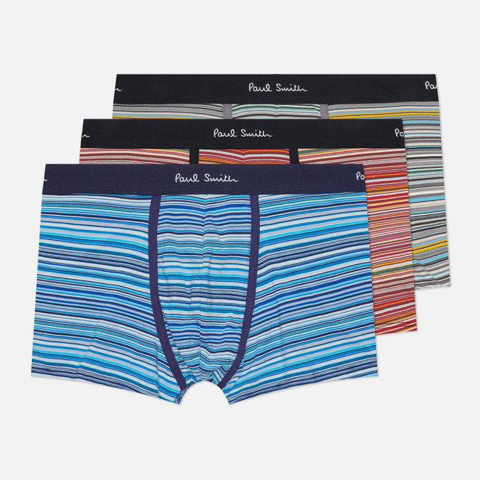 Комплект мужских трусов Paul Smith Trunk 3-Pack Sign Mix