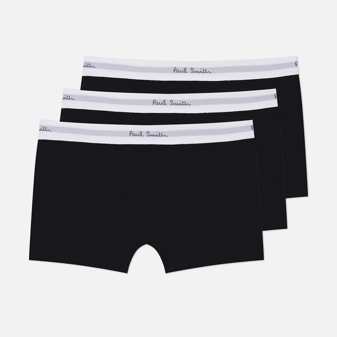 Paul Smith Комплект мужских трусов Organic Cotton White Band Boxer Briefs 3-Pack