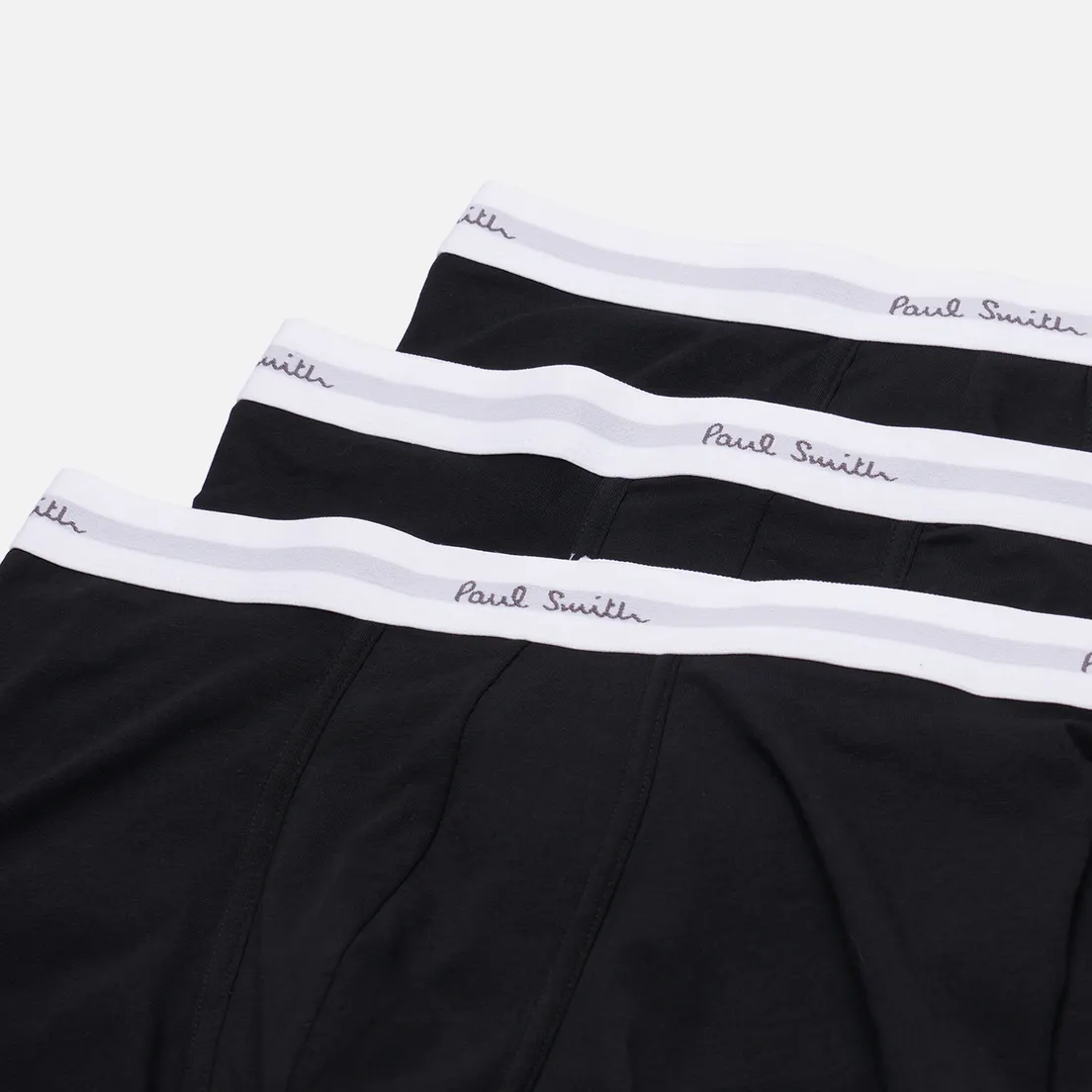 Paul Smith Комплект мужских трусов Organic Cotton White Band Boxer Briefs 3-Pack