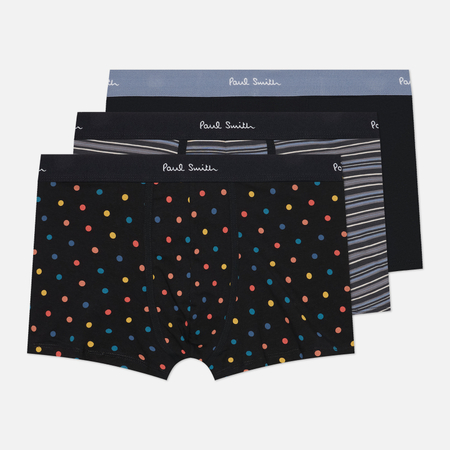 Комплект мужских трусов Paul Smith Trunk 3-Pack Mix, цвет комбинированный, размер XXL