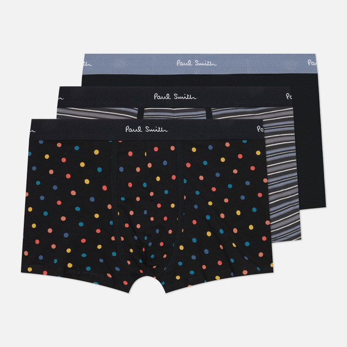 Комплект мужских трусов Paul Smith Trunk 3-Pack Mix