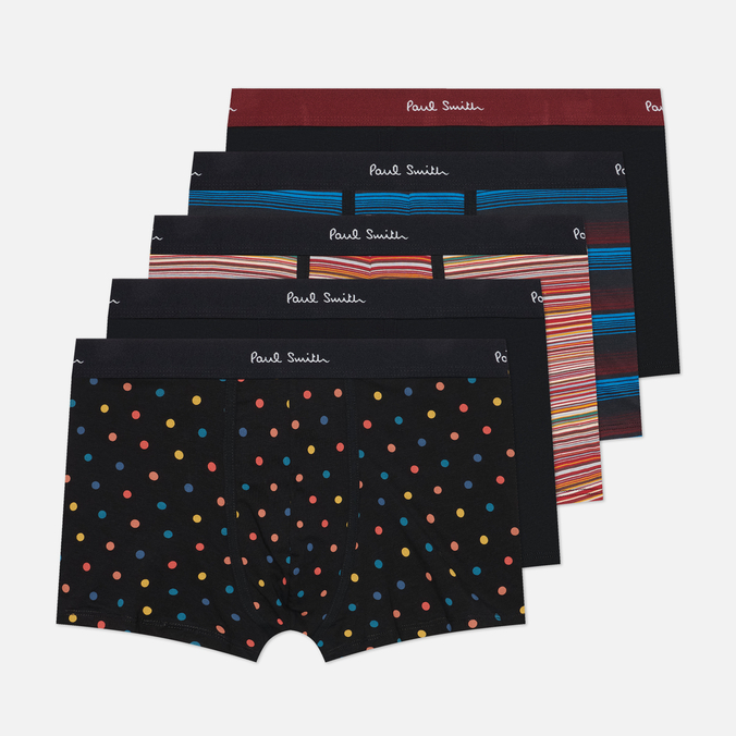 Комплект мужских трусов Paul Smith Trunk 5-Pack Mix