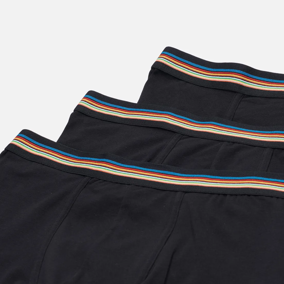 Paul Smith Комплект мужских трусов Organic Cotton Signature Stripe Band Boxer Briefs 3-Pack