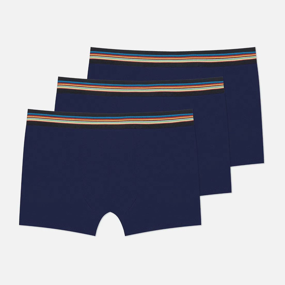 Paul Smith Комплект мужских трусов Organic Cotton Signature Stripe Band Boxer Briefs 3-Pack