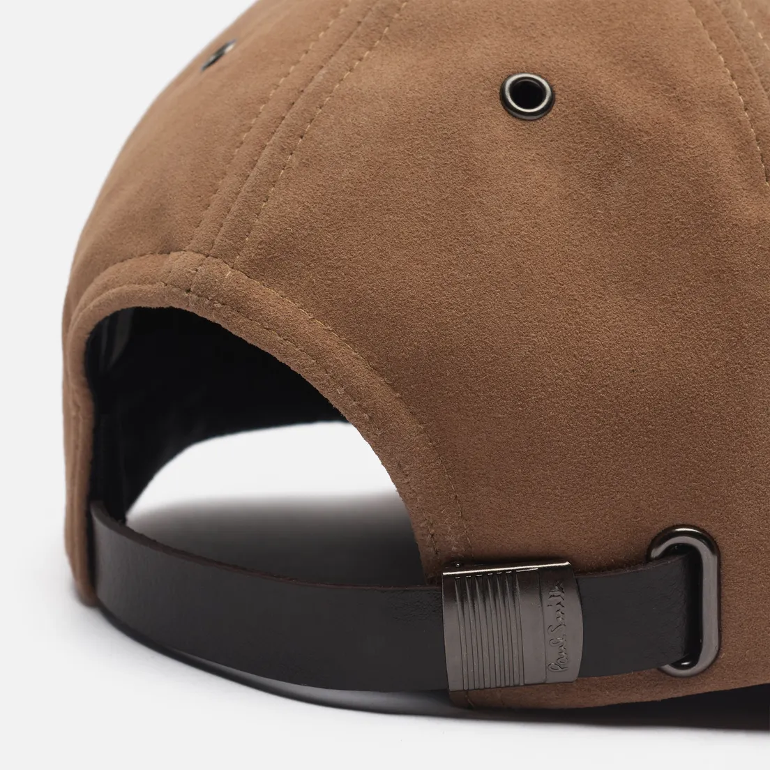 Paul Smith Кепка Signature Stripe Trim Suede Baseball